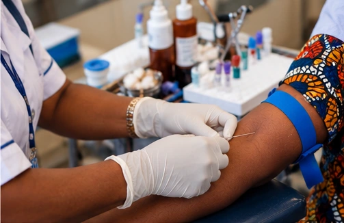 Clinical blood sample collection